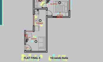 Imagem 7: Apto 1Q Flat Cidade Jardim