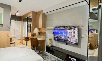 Imagem 2: Studio no Residencial Z Pinheiros disponível locação com 35m² e 1 vaga de garagem em Pinhe