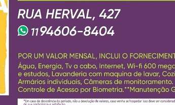 Imagem: Waka Pensão Metrô Belém masculina