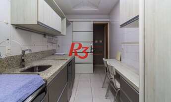 Imagem 8: Apartamento para venda tem 95 metros quadrados com 2 quartos em Gonzaga - Santos - SP