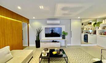 Imagem 6: APARTAMENTO EM SANTOS - GONZAGA , 3 SUÍTES, VARANDA COM CHURRASQUEIRA - PORTEIRA FECHADA