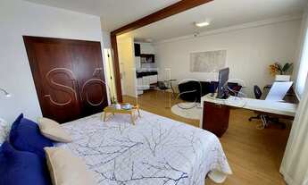 Imagem 3: Flat em Alphaville com excelente localização próx de vias de acesso p/ SP. Com entrada ime