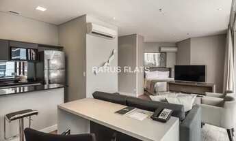 Imagem 1: Flat para alugar na Vila Olímpia - Edifício FL Residence - Cód. VCG18387