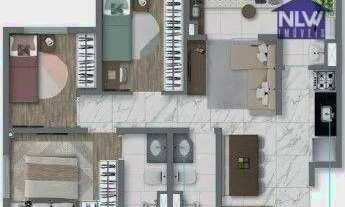 Imagem: Apartamento à venda, 56 m² por R$ 546.600,00