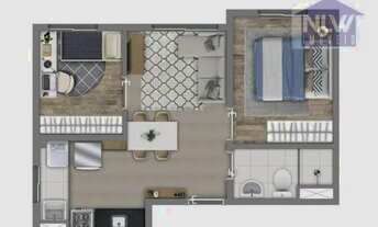 Imagem 1: Apartamento com 2 dormitórios à venda, 34 m² por R$ 225.000,00 - Guaianazes - São Paulo/SP