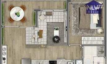 Imagem: Apartamento à venda, 38 m² por R$ 510.286,44