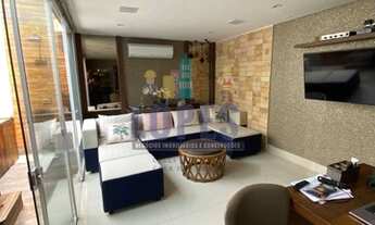 Imagem 2: Sobrado de 3 quartos (sendo 1 suíte), sala de tv com rack e painel, Área externa com jardi