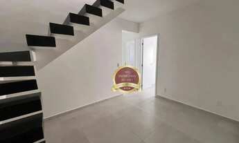 Imagem 2: Cobertura com 3 dormitórios à venda, 134 m² por R$ 800.000,00 - Vila Guilhermina - Praia G