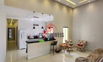 Imagem 4: Linda casa! 3 Quartos sendo 1 Suíte - Área Gourmet com Churrasqueira Revestida - Jardim Cu