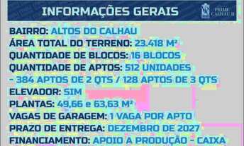 Imagem 2: Imóvel para venda possui 50 metros quadrados com 2 quartos em Alto do Calhau - São Luís