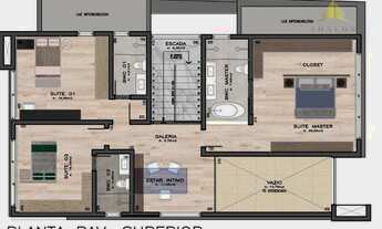 Imagem 4: Casa à venda, 307 m² por R$ 2.880.000,00 - Santa Felicidade - Curitiba/PR