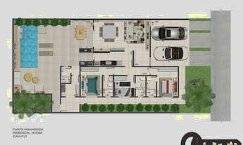 Imagem 2: VENDA - CASA EM CONDOMÍNIO - RESIDENCIAL JATOBÁ - A.C = 150m² - P. PRUDENTE