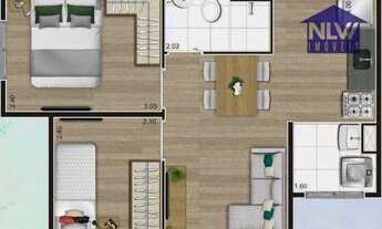 Imagem: Apartamento à venda, 34 m² por R$ 233.900,00