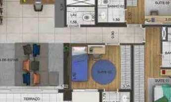 Imagem: Apartamento à venda, 110 m² por R$ 1.131.450,00