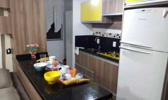 Imagem 2: Apto Mobiliado - Ingleses, 2 quartos, sendo 1 suite, sala/copa, cozinha, sacada e churrasq