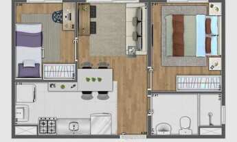 Imagem: Apartamento à venda, 35 m² por R$ 180.900,00