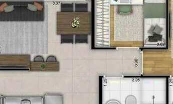 Imagem: Apartamento à venda, 49 m² por R$ 497.591,85