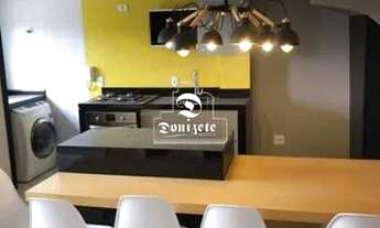 Imagem 2: Cobertura única, 122 m², mobiliada, jacuzi, com 1 quarto em Vila Guiomar - Santo André