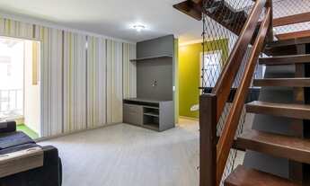 Imagem 3: COBERTURA 2 SUITES, AMPLO ESPAÇO ABERTO E SALÃO COM CHUEEASQUEIRA COM BWC, 2 VAGAS E DEPOS