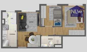 Imagem: Apartamento à venda, 38 m² por R$ 280.680,00