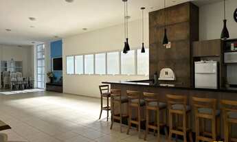 Imagem 4: Apartamento de 2 dormitórios semi mobiliado, sacada com churrasqueira e garagem