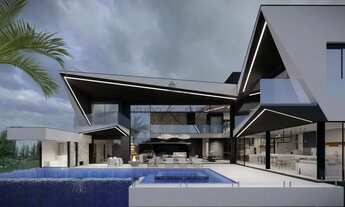 Imagem: Casa em construção no Condomínio Alphaville