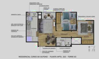 Imagem 3: Apartamento para Venda em Curitiba, Cidade Industrial, 2 dormitórios, 1 banheiro