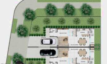 Imagem 2: Sobrado para Venda em Curitiba, Pinheirinho, 3 dormitórios, 2 suítes, 3 banheiros, 2 vagas