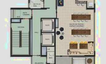 Imagem 7: EM- Edf Glória da Luz em Casa Forte . 3 quartos ,1 suíte,2 vagas-84m²-Oportunidade!