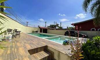 Imagem 5: Excelente casa na praia, com 02 dormitórios, espaço gourmet e piscina! Itanhaém/SP