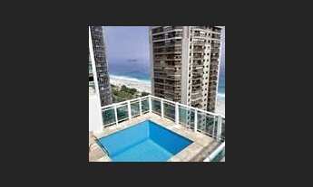 Imagem: Cobertura vista para o mar na Lúcio costa