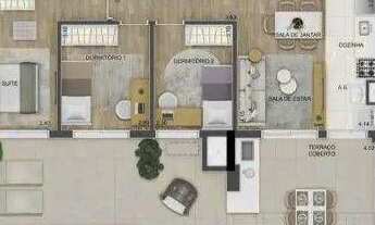 Imagem: Apartamento à venda, 133 m² por R$ 1.457.857,00