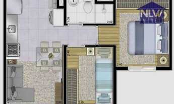 Imagem: Apartamento com 2 dormitórios à venda