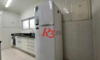 Imagem 6: Apartamento com 2 dormitórios para alugar, 112 m² por R$ 3.200,00/mês - Vila Belmiro - San