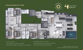 Imagem 4: CONHEÇA O EMPREENDIMENTO RARO - 4 SUÍTES COM LUXO E EXCLUSIVIDADE EM PALMAS, TO