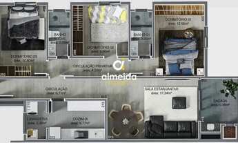 Imagem 2: APARTAMENTO RESIDENCIAL NOVO 3 DORMITÓRIO PARA MORAR