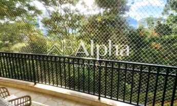 Imagem 4: Apartamento mobiliado para locação no Condominio Parque Tamboré em Santana de Parnaíba - S