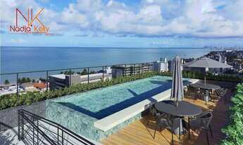 Imagem 4: Apartamento com 2 dormitórios à venda, 60 m² por R$ 469.900,00 - Camboinha - Cabedelo/PB