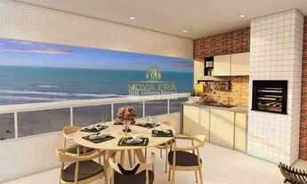 Imagem 4: Frente Mar! R$ 267 mil de entrada, 3 dorm, 2 suítes, varanda gourmet