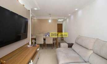 Imagem 4: Apartamento com 3 dormitórios para alugar, 62 m² por R$ 3.500/mês - Baeta Neves - São Bern