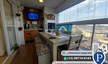 Imagem 7: Apartamento para venda possui 111 metros quadrados com 3 quartos em Ponta da Praia - Santo