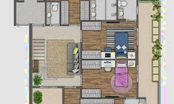 Imagem 2: Apartamento com 3 dormitórios à venda, 121 m² por R$ 1.316.000 - Gonzaga - Santos/SP