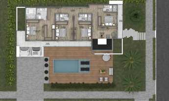 Imagem 7: Casa em condomínio 5 suítes 4 vagas 338 m² privativos