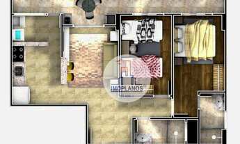 Imagem 4: Apartamento com 2 dormitórios à venda, 65 m² por R$ 320.000,00 - Aviação - Praia Grande/SP