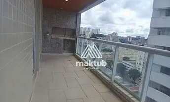 Imagem 2: Apartamento Duplex com 4 dormitórios para alugar, 222 m² por R$ 8.358,70/mês - Centro - Sã