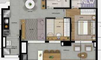 Imagem: Apartamento à venda, 77 m² por R$ 772.000,00