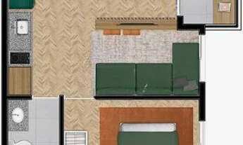 Imagem: Apartamento à venda, 35 m² por R$ 315.000,00