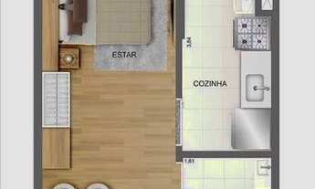 Imagem: Studio à venda, 26 m² por R$ 255.794,00