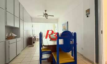 Imagem 4: Apartamento com 2 dormitórios à venda, 99,46 m² por R$ 810.000 - Gonzaga - Santos/SP