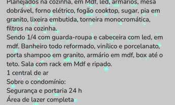 Imagem 2: MM 04 - R$ 2.200 alugo Apto residencial Vistado bosque 2/4 fino acab. semimobiliado 3-and
